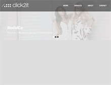 Tablet Screenshot of click2it.com