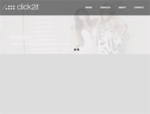 Tablet Screenshot of click2it.com.au
